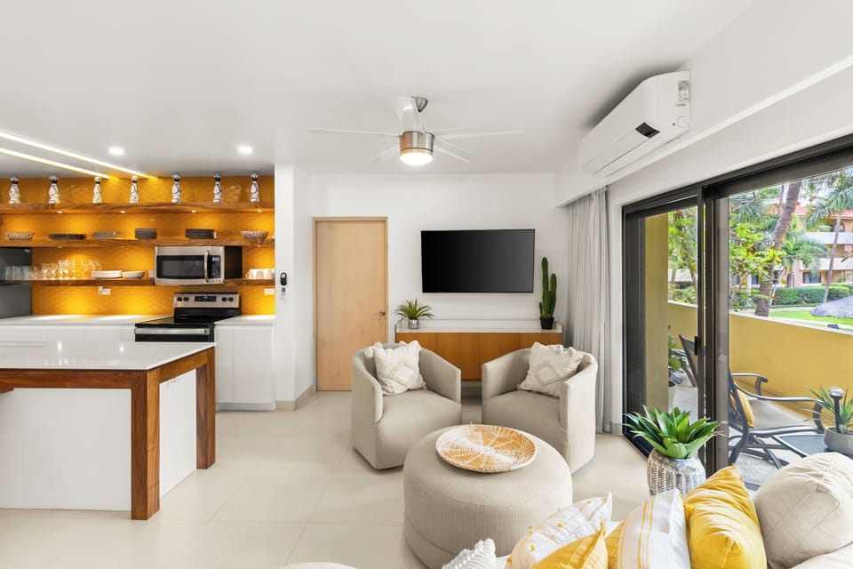 Spacious modern interior perfect for family fun