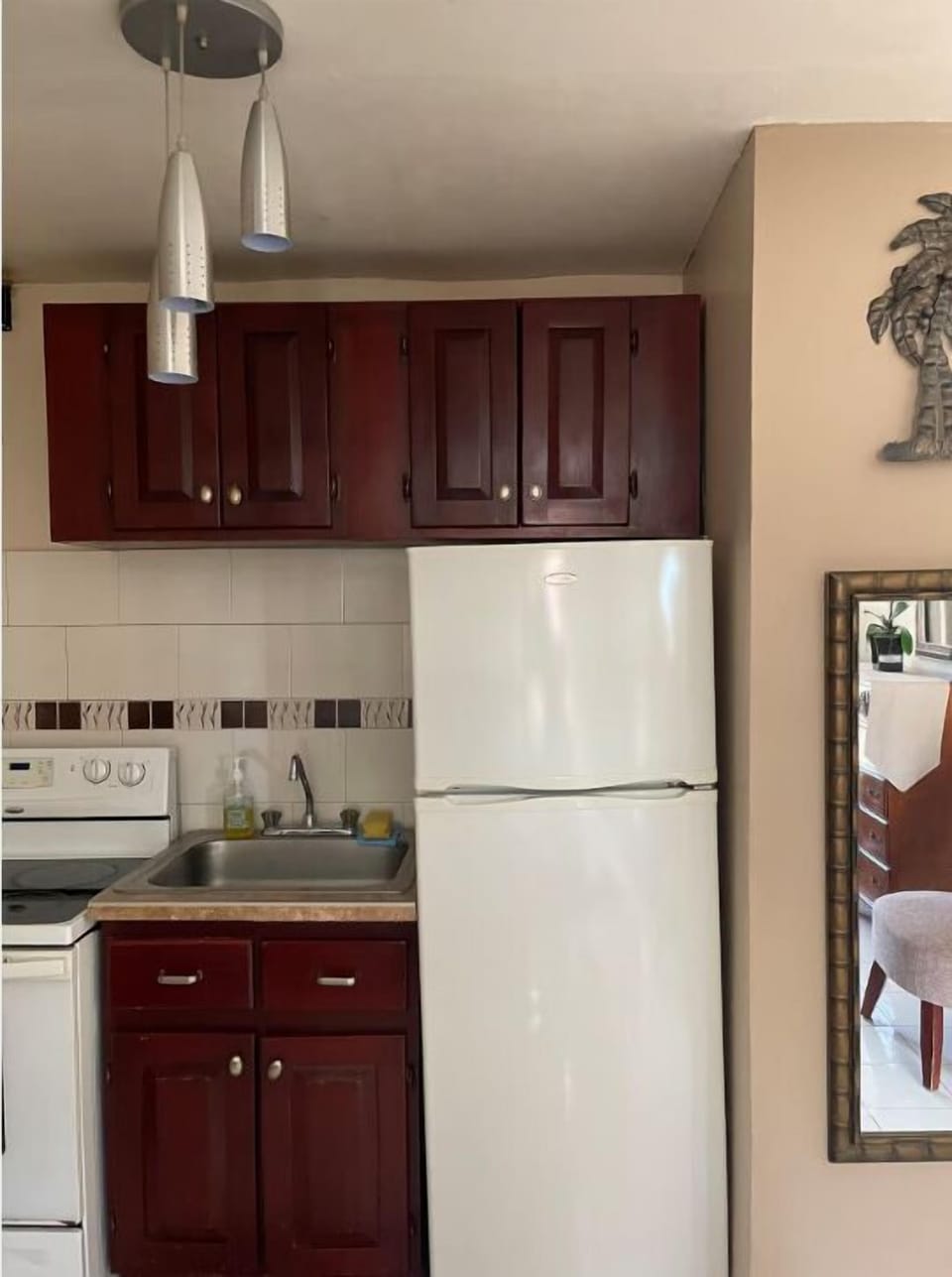 Studio, Balcony | Private kitchen