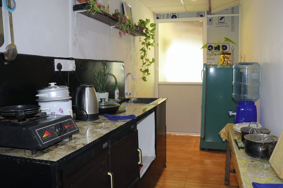 Fully equipped kitchen