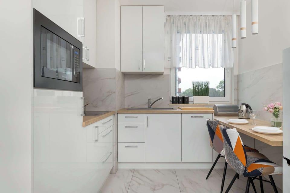 Kitchen is adapted for preparing delicious home-cooked meals. It is fully equipped.