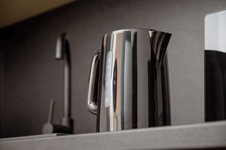 Decorative details / electric kettle in the kitchen.