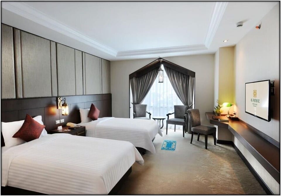 Minibar, in-room safe, desk, blackout drapes