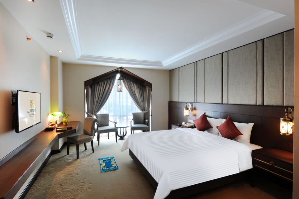 Minibar, in-room safe, desk, blackout drapes
