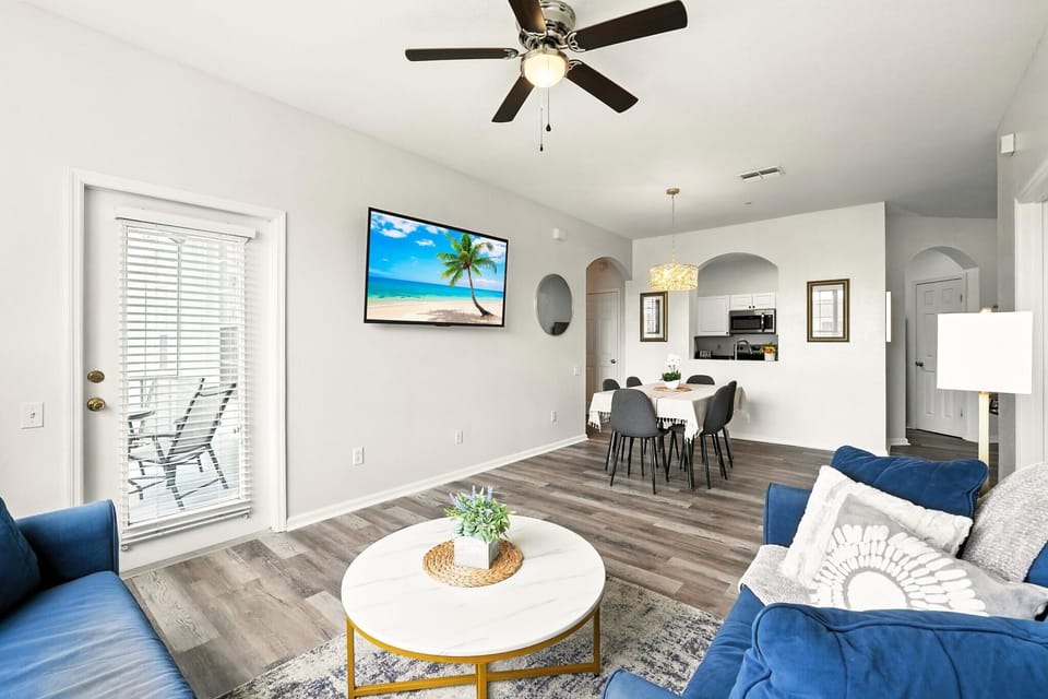 Modern Open-Plan Living Area