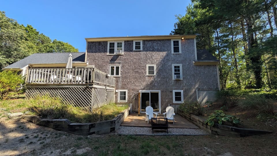 Deck and patio