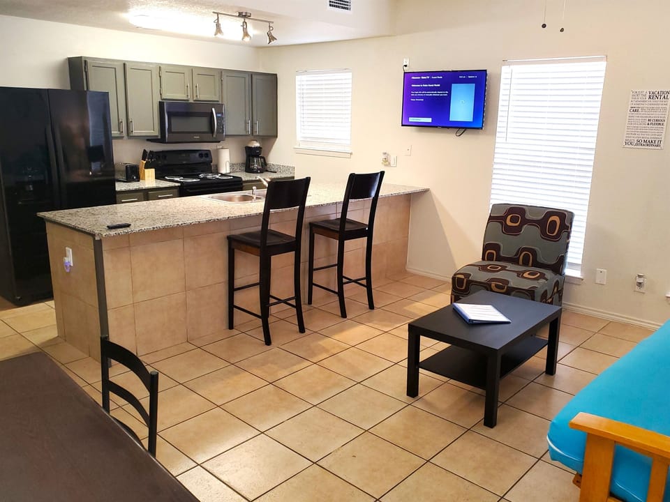 Open Area - Roku TV in Living Area