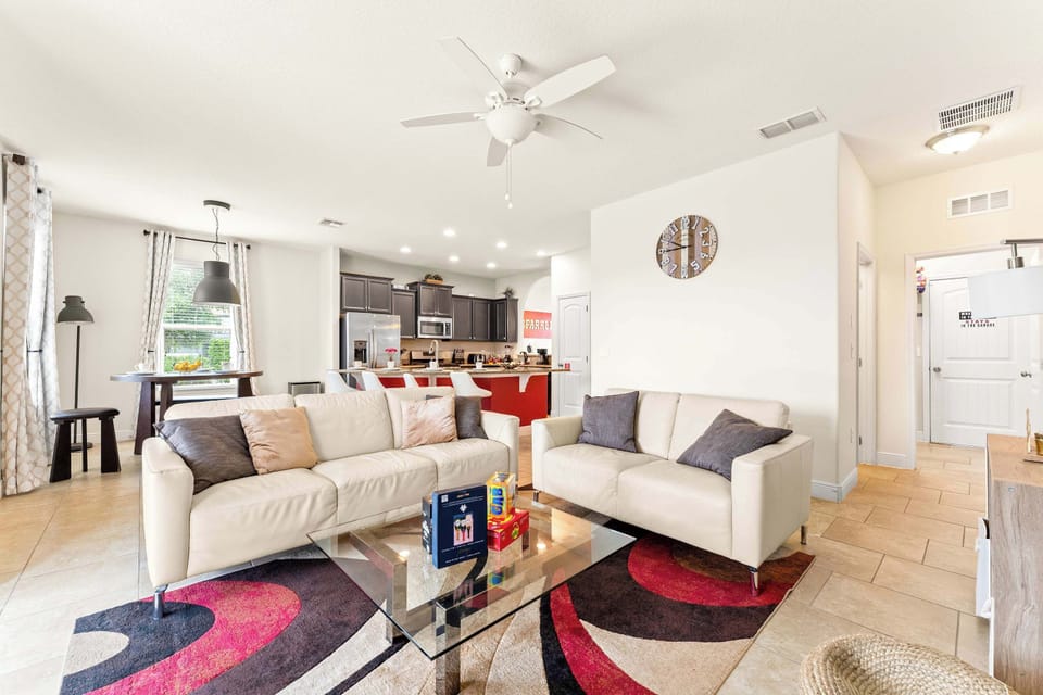 Living area with Smart TV