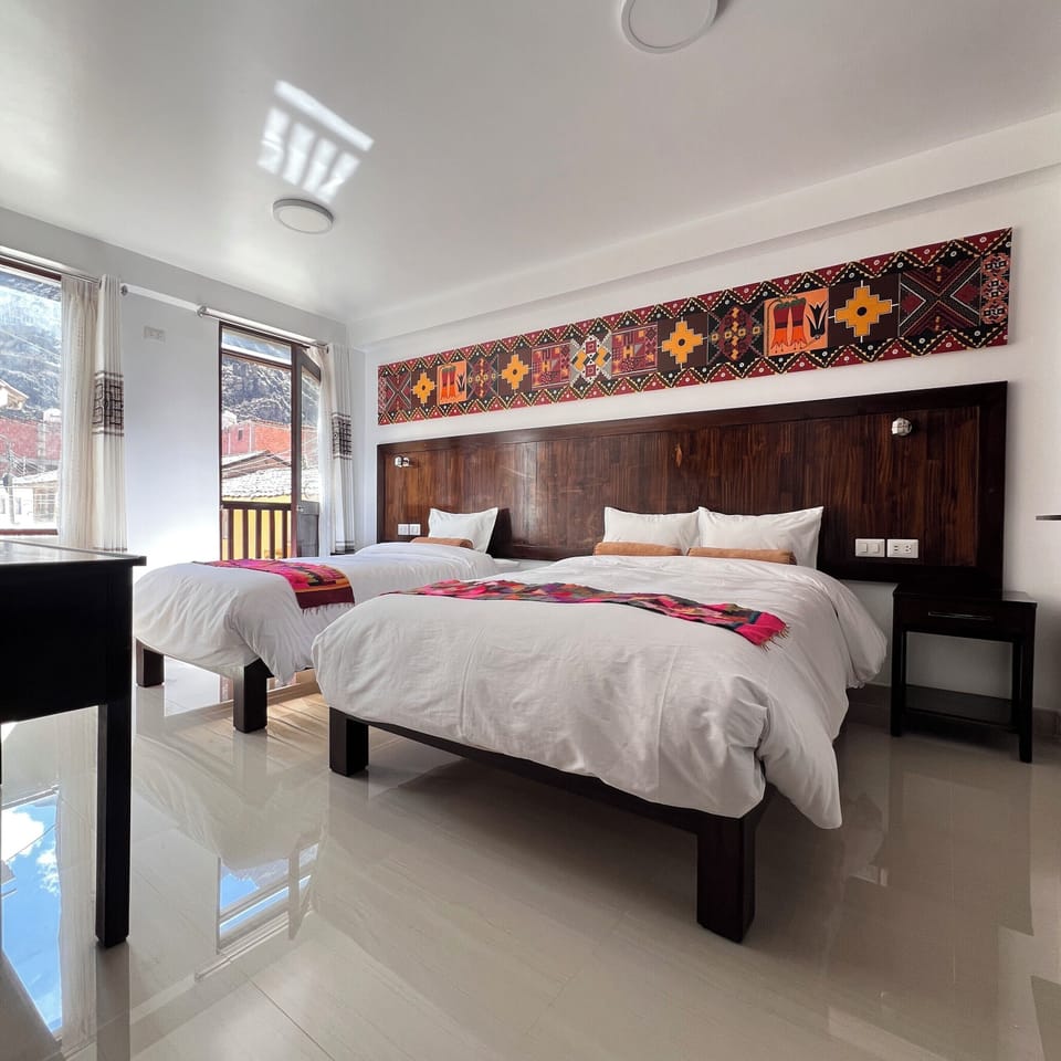 Deluxe Triple Room, Private Bathroom, Resort View | WiFi (free), bed sheets