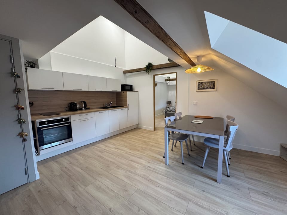 Large open kitchen
