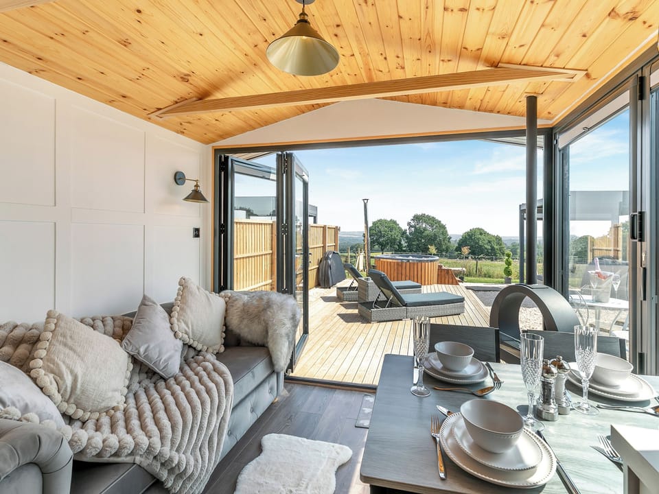 Living area | Barn Owl Lodge - Stone Hall Farm, Dalton, near Wigan