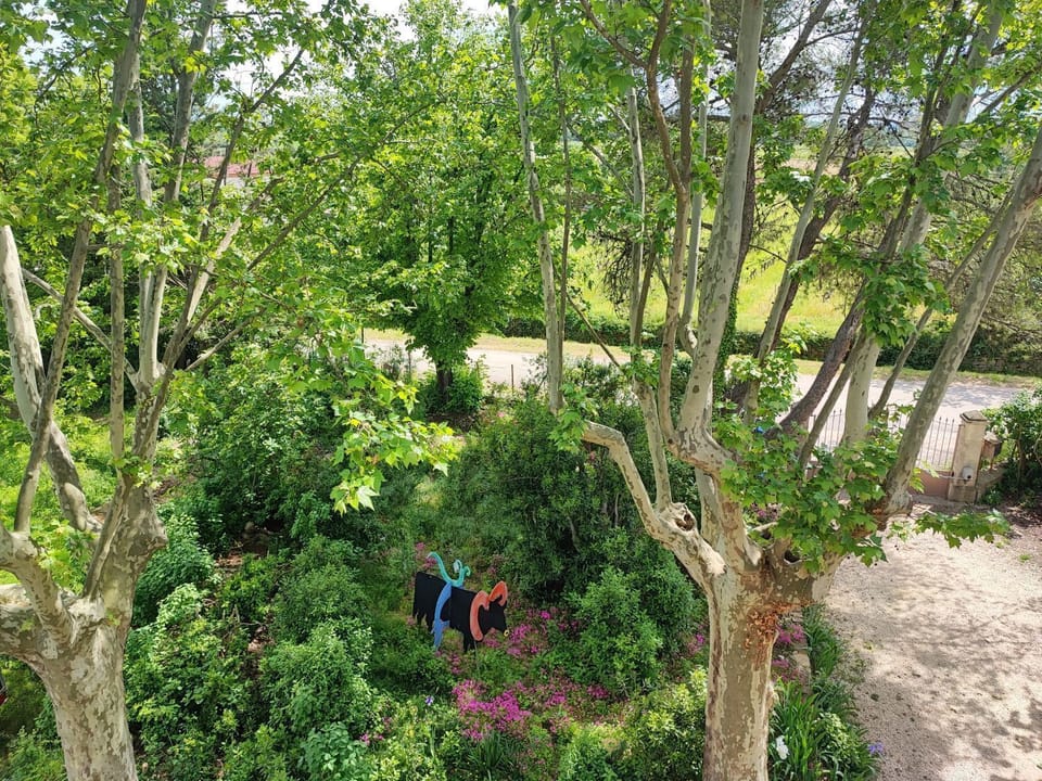 Chambre Perle, vue sur le jardin | View from room