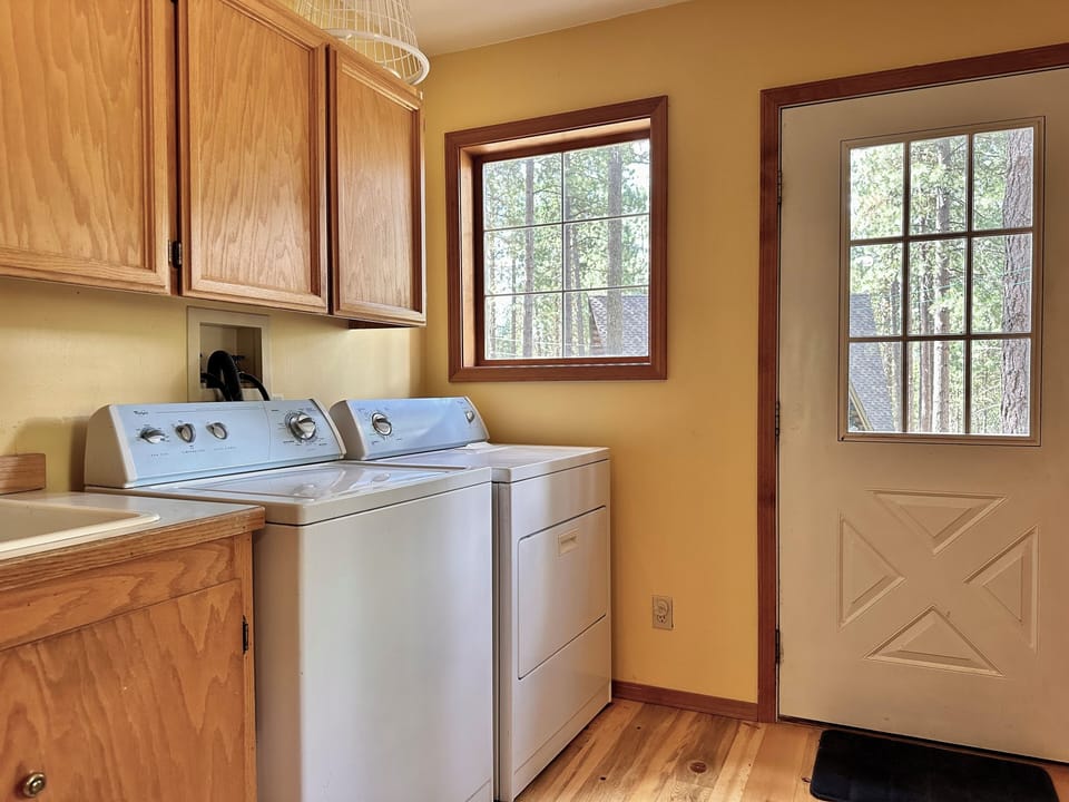 Main Floor Laundry Space