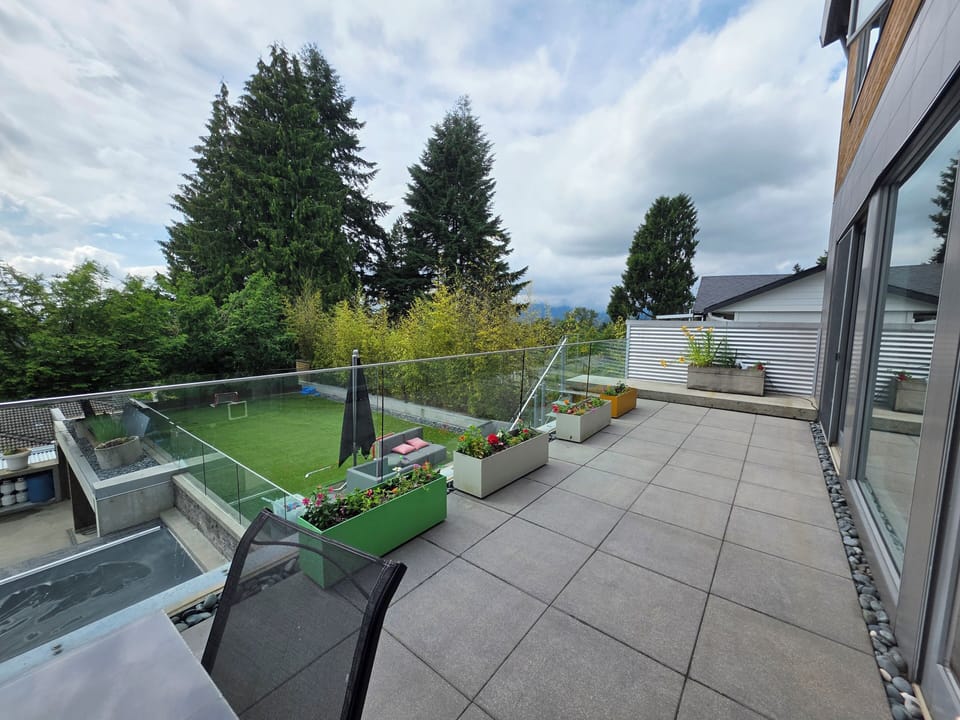 Expansive patio with yard views and a backdrop you won’t forget.