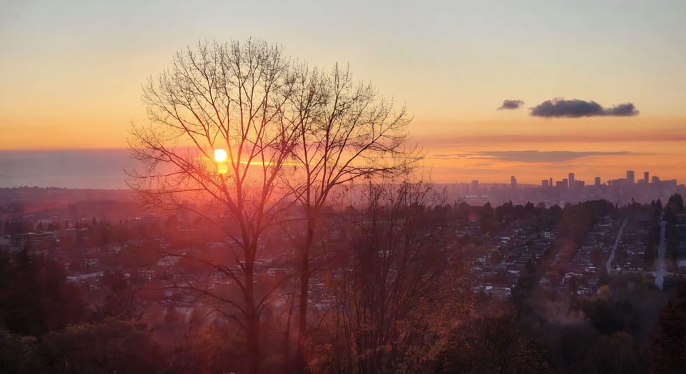 Watch the sun set over the city—breathtaking views every evening.