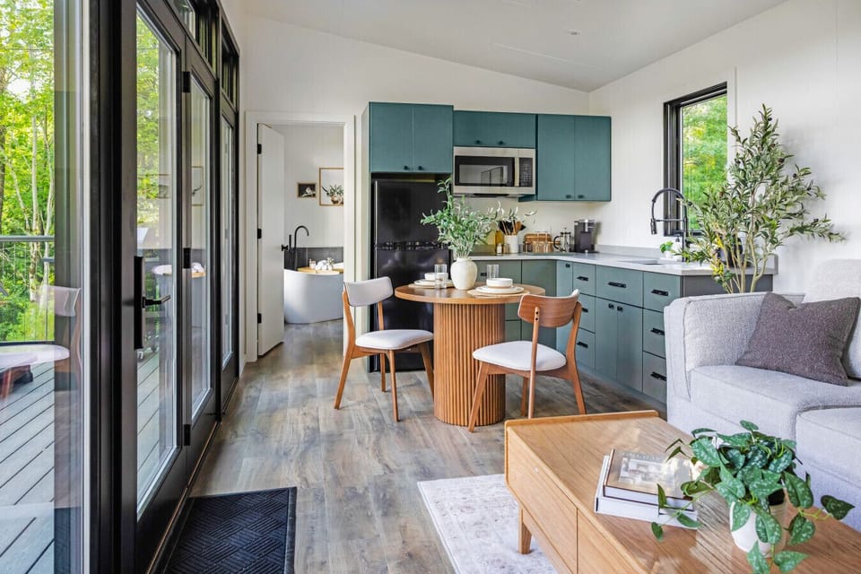 Enjoy the views from the open living area