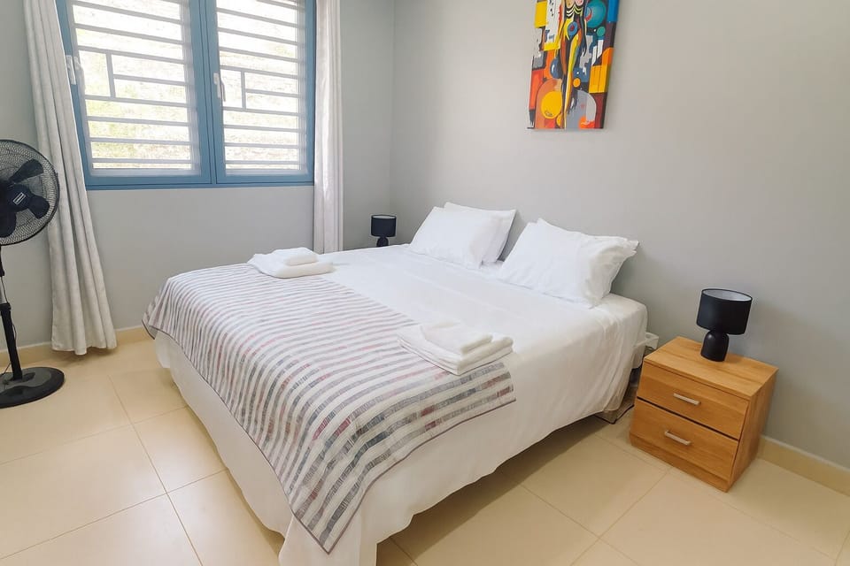 Blackout drapes, iron/ironing board (on request), WiFi (free)