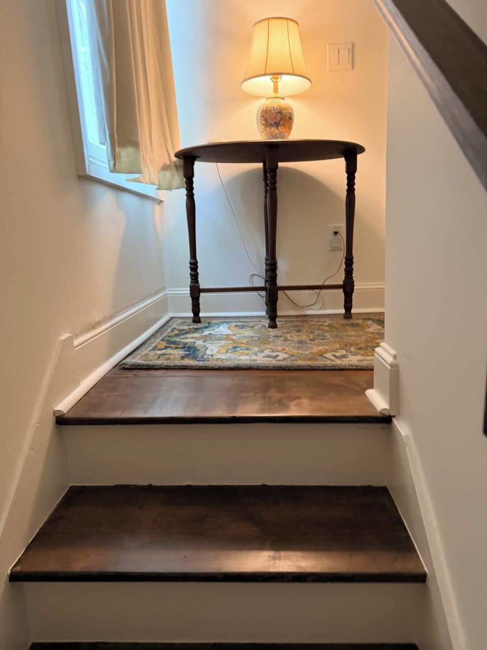 Landing at top of stairs