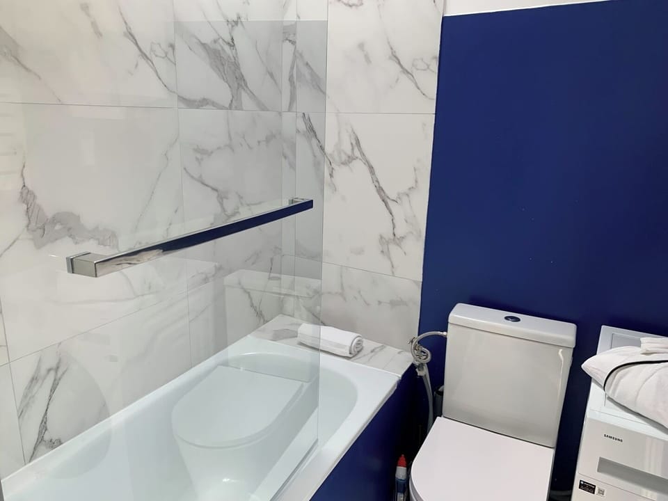 The bathroom