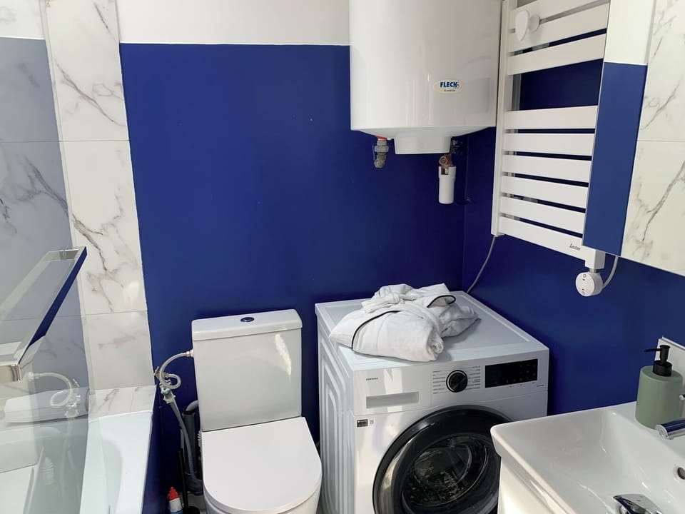 The bathroom
