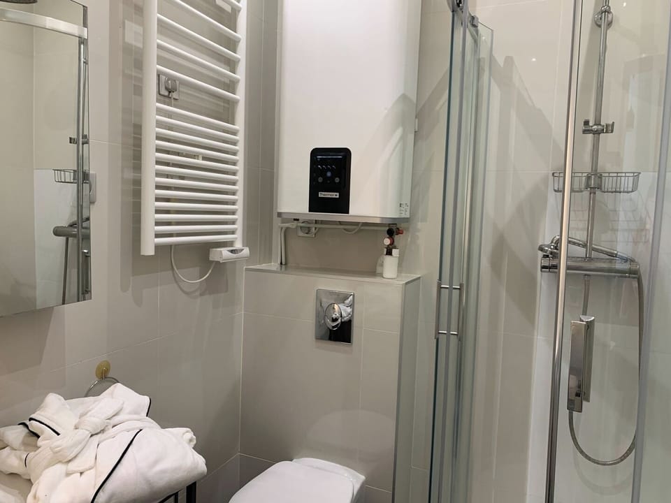 The bathroom