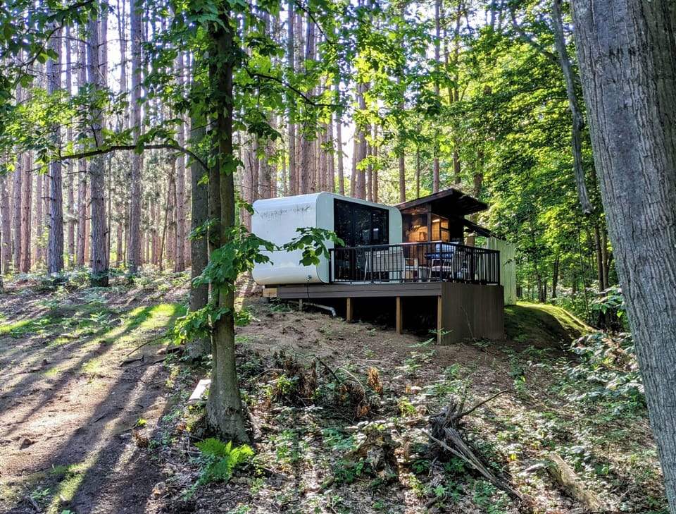Tiny house and kitchen