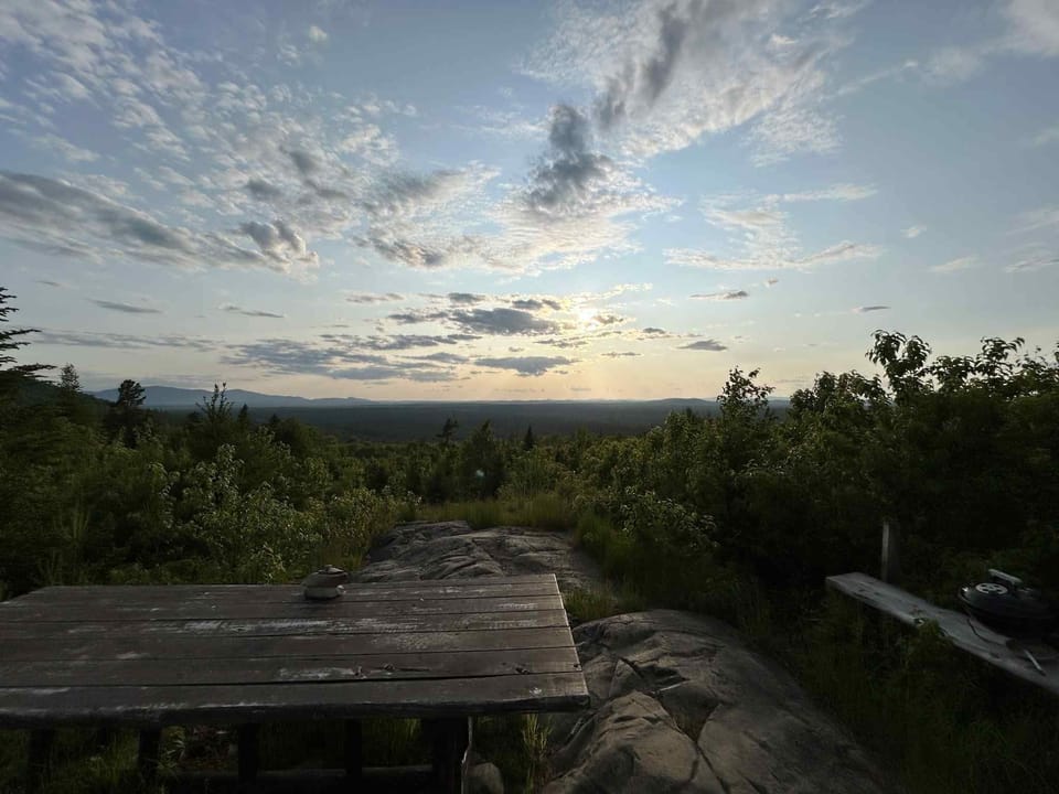Ride over to Roberts Mountain, views, picnic area, great spot to watch sunset
