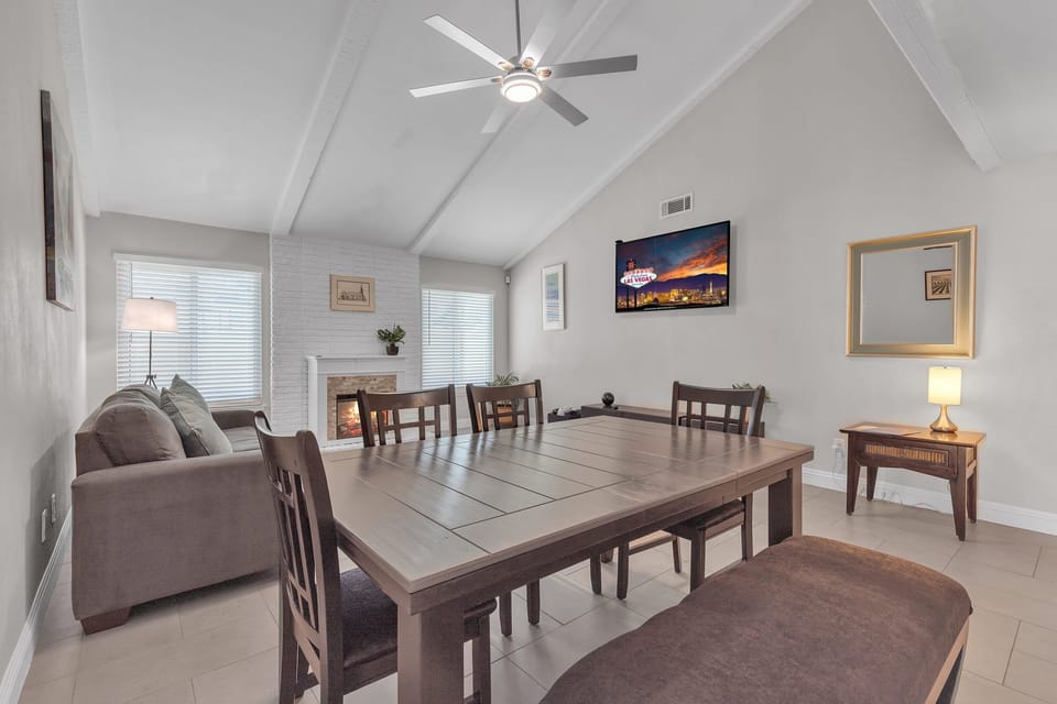 Sits on a generous lot, giving guests plenty of room to stretch out and enjoy indoor-outdoor living at its best.