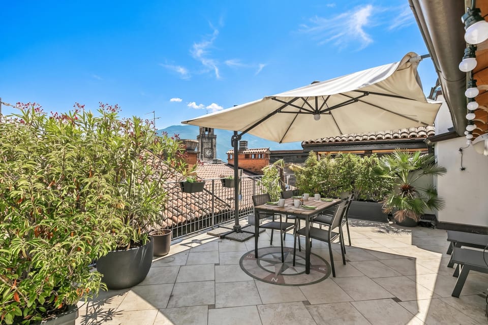 Family Apartment, 2 Bedrooms, Microwave (Riva's Rooftop Retreat) | Outdoor dining