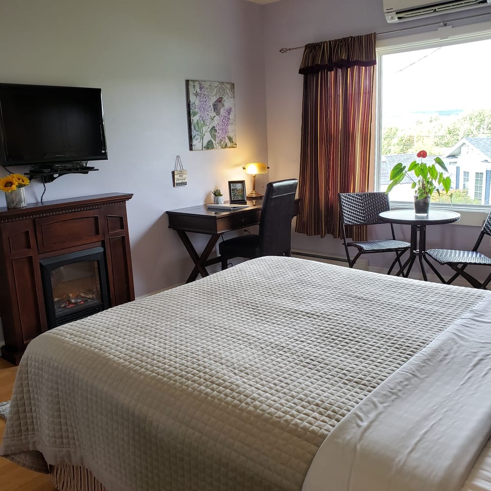 Superior Studio Suite, 1 Queen Bed, Accessible, Valley View | Premium bedding, individually furnished, desk, laptop workspace