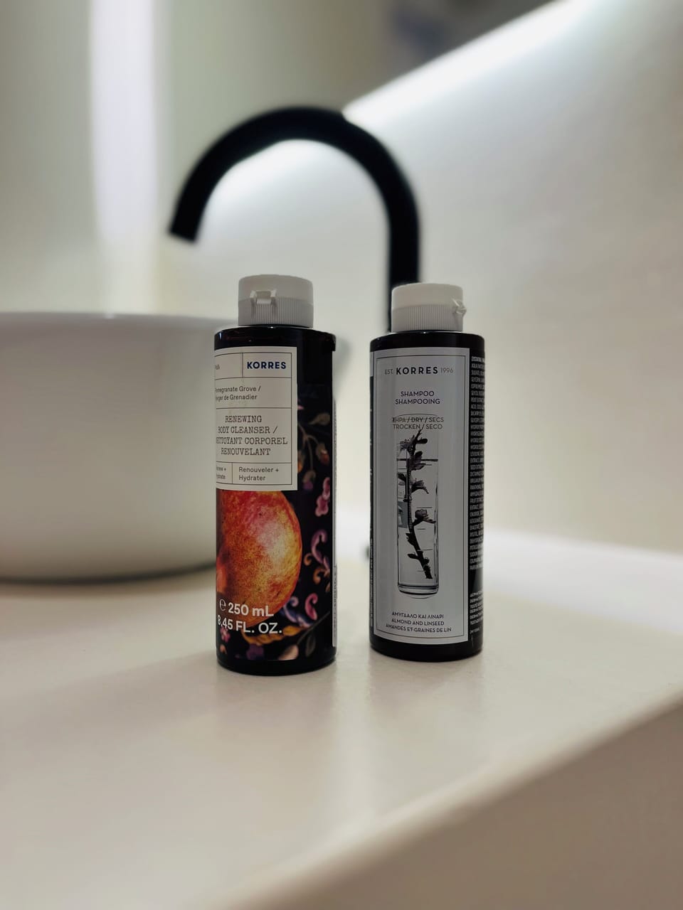 Bathroom amenities