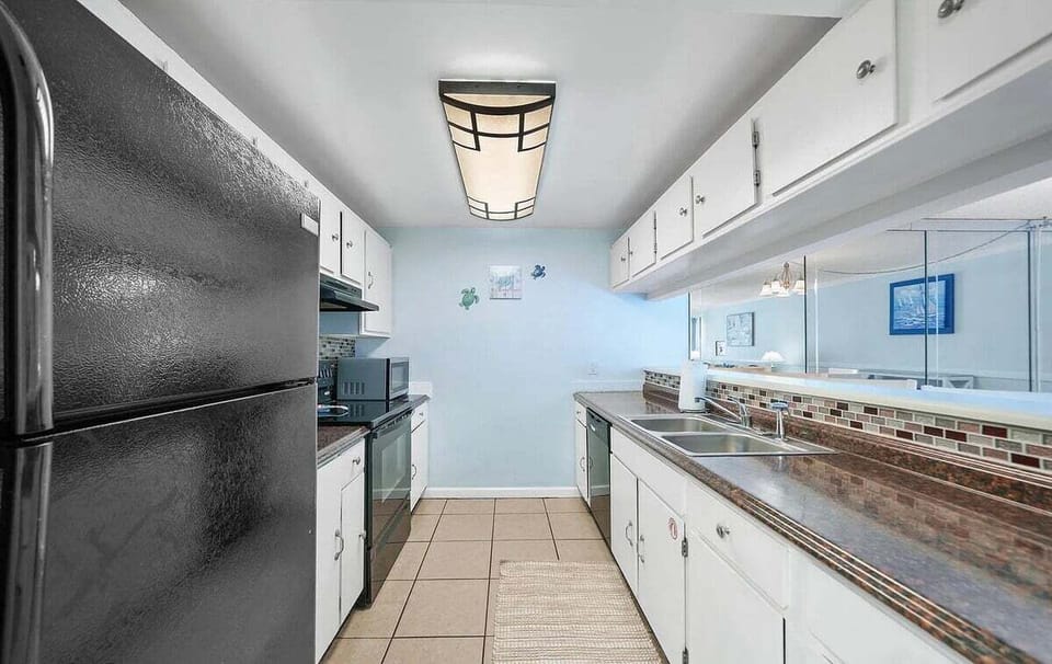 Full kitchen with all the cooking essentials