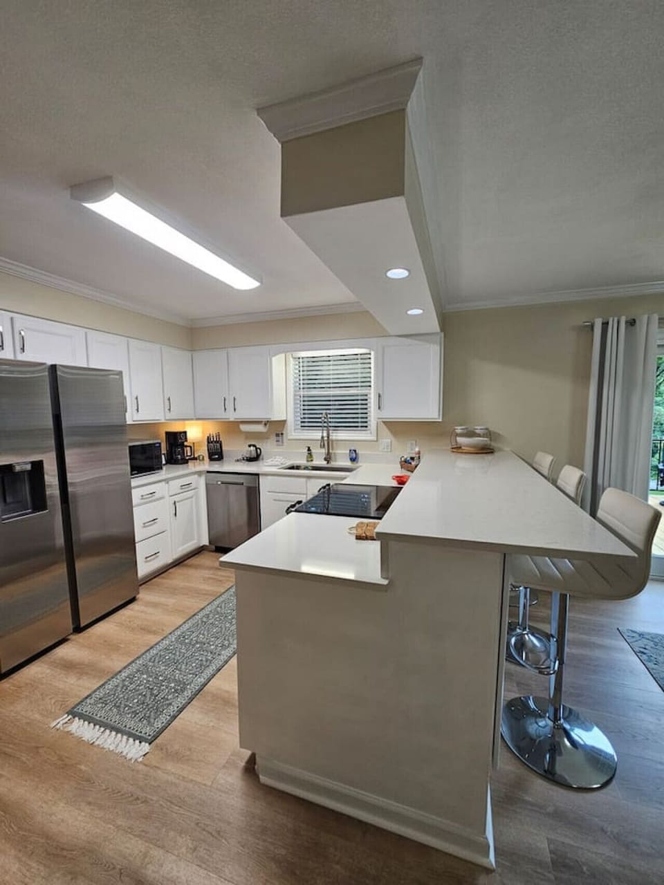 Upstairs Kitchen/Stainless Steel Appliances
