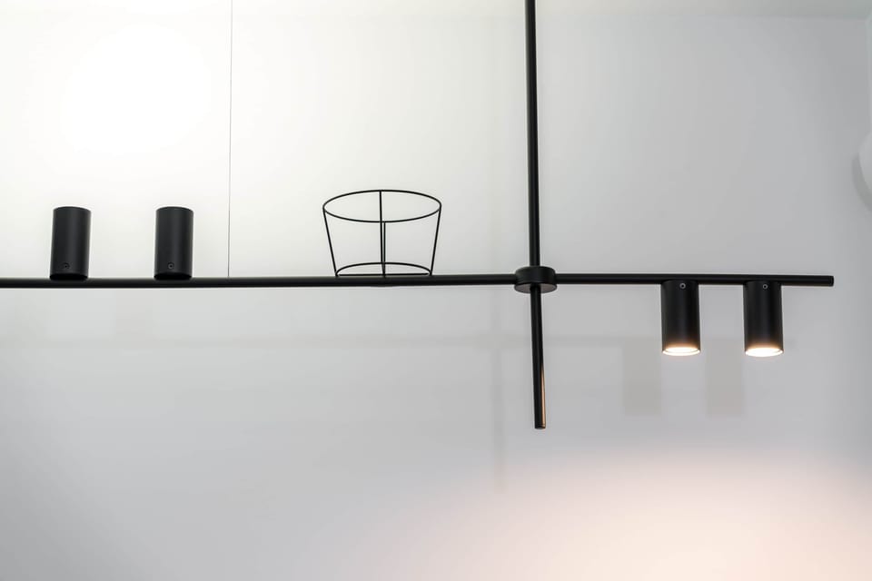 Stylish accessories in the apartment. 