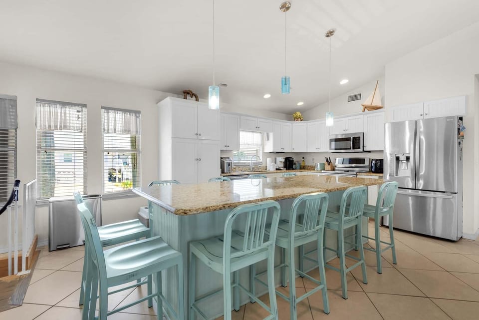 House, Multiple Beds (Seaside Serenity) | Private kitchen | Oven, toaster