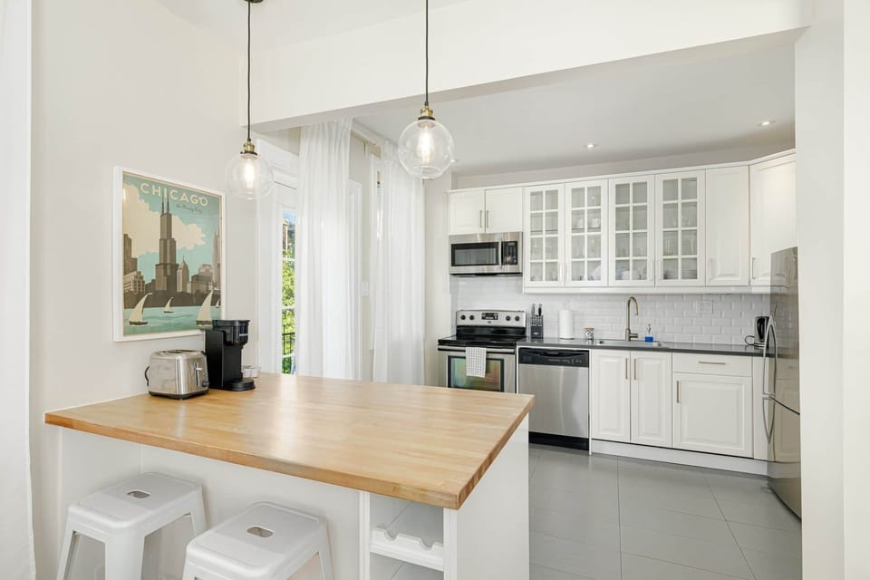 "The kitchen was impressively well-stocked with everything you could possibly need for cooking."