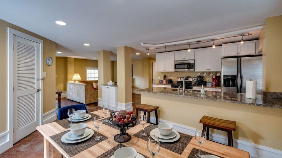 Share meals with your family in the lovely dining area.