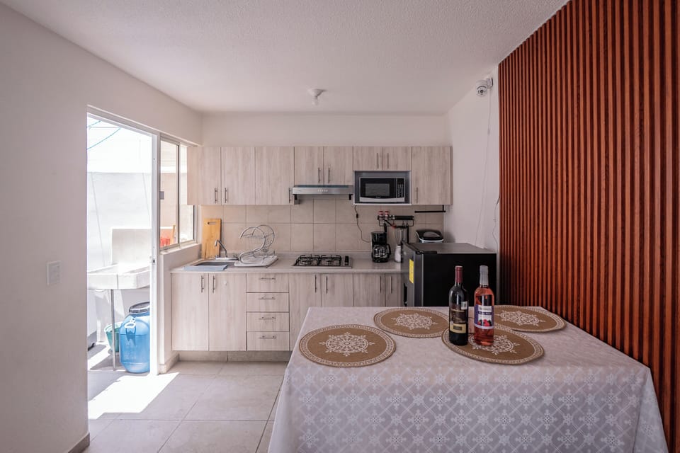 Family House, Pool View | Private kitchen