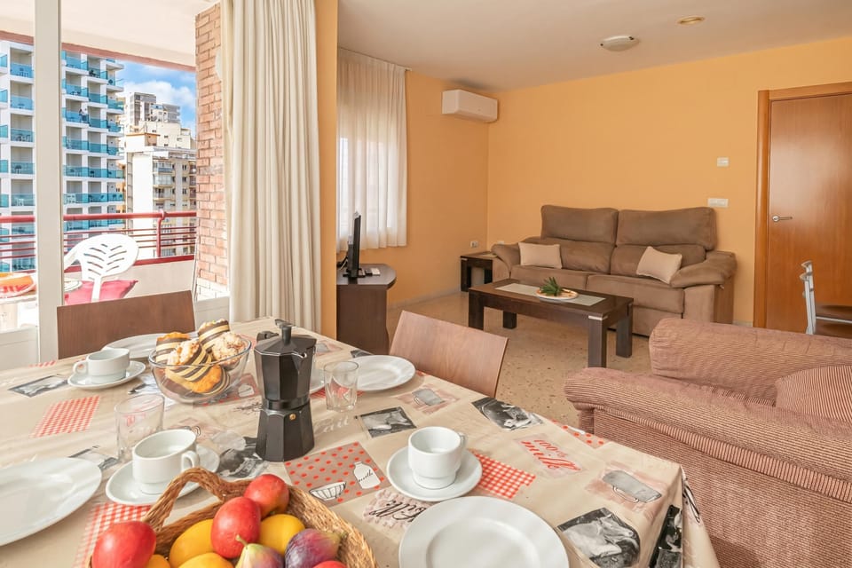 Living and dining room