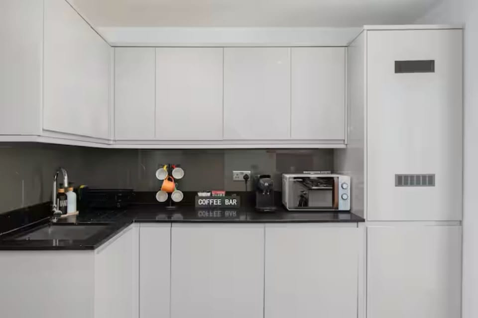 Fully equipped kitchen with all the essentials for cooking