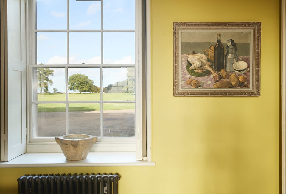 Ground floor: Wonderful views across the countryside from the kitchen windows