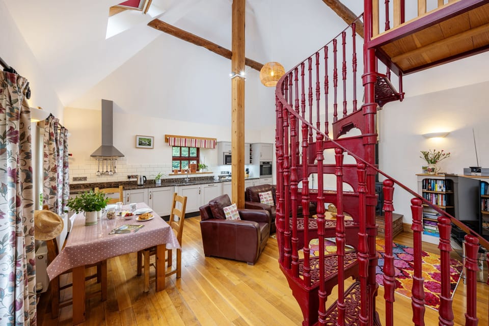 Wheal Busy Spiral Staircase