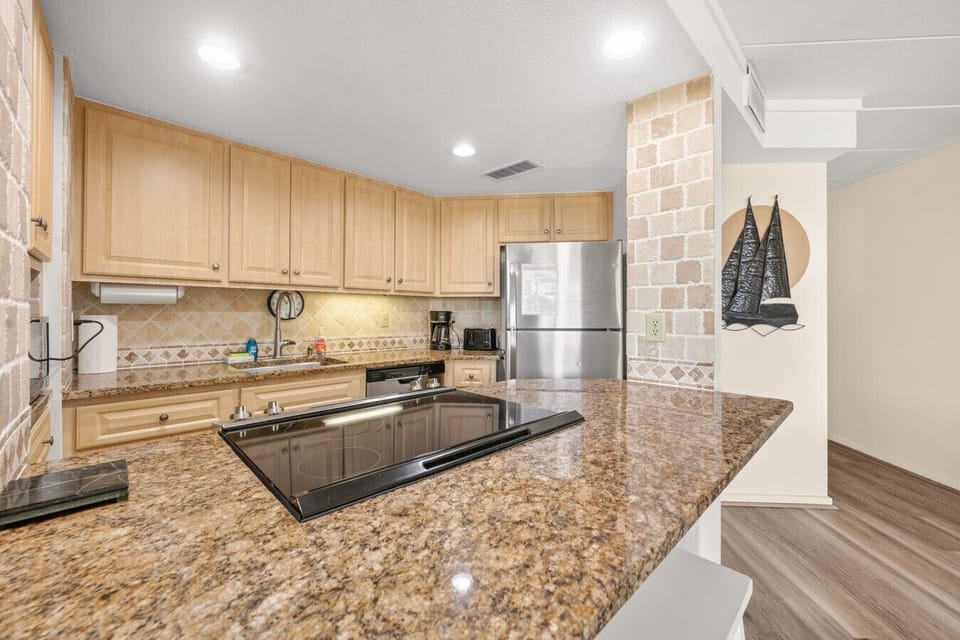 Open Concept Living Room & Kitchen