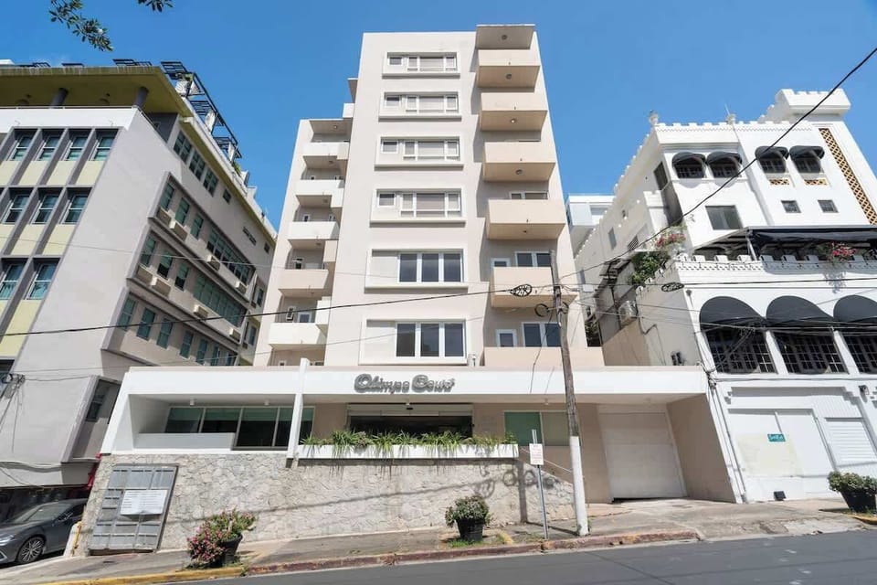 The façade of your home away from home: elegant and welcoming.

