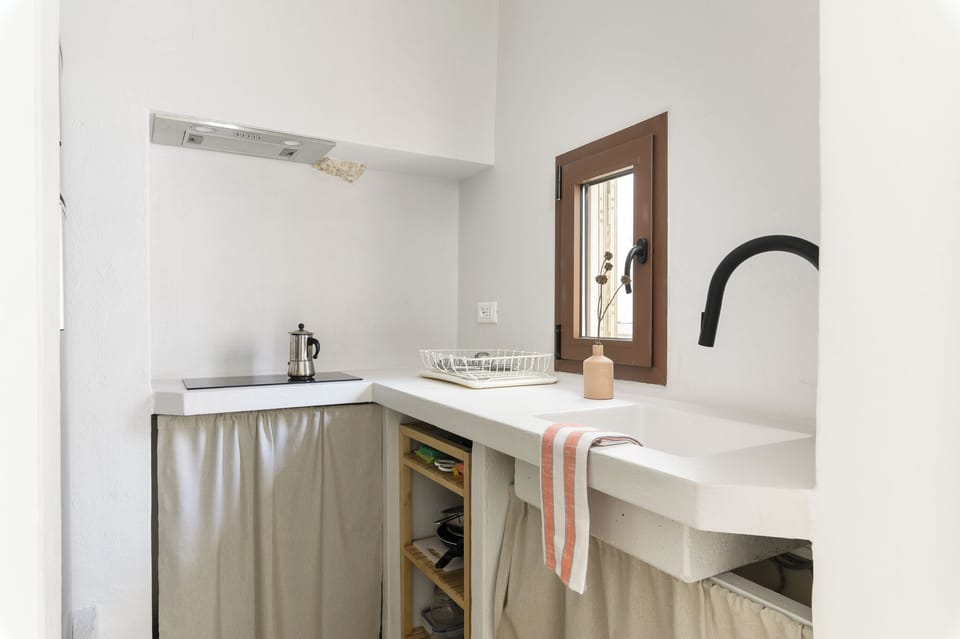 Apartment, 1 Queen Bed with Sofa bed, City View | Private kitchen | Fridge, stovetop, espresso maker, electric kettle