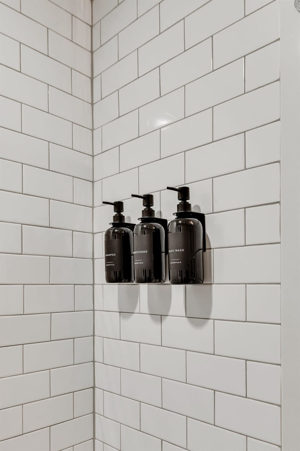 Bathroom: Luxurious essentials at your fingertips for a refreshing shower experience!