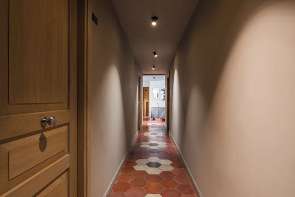 Interior entrance