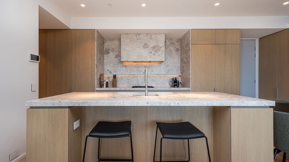 Breakfast bar seating for 2