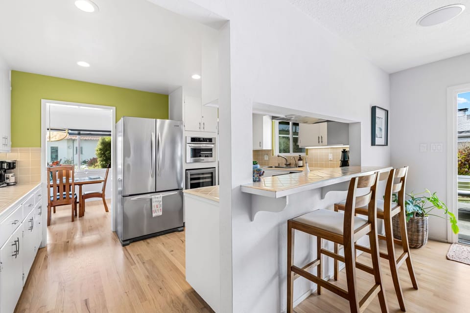 Bar Seating at the Kitchen
