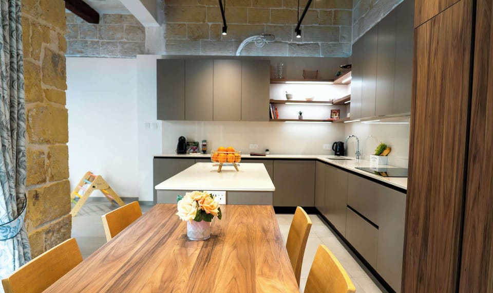 Dining Area and kitchen
