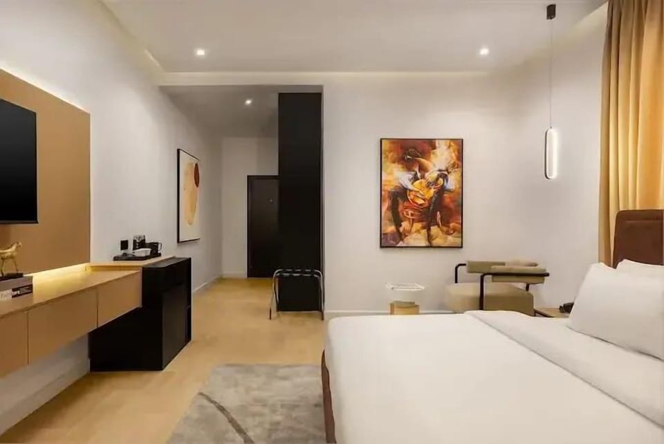 Junior Room, Balcony, City View | Desk, laptop workspace, blackout drapes, soundproofing